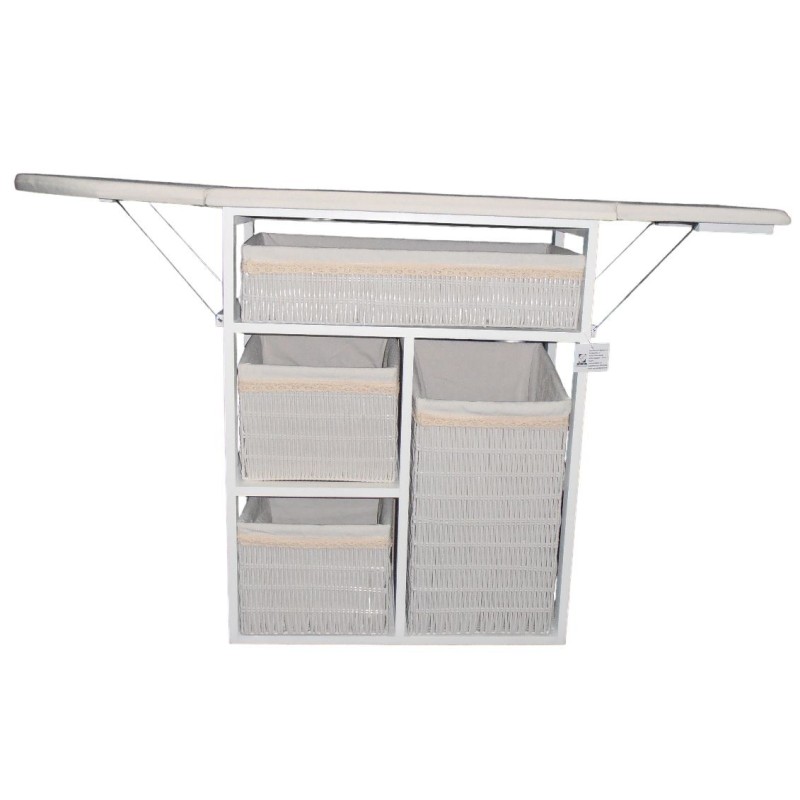 Descubre el Mueble de Plancha Lisboa Color Blanco | ¡Ideal para Tu Hogar!