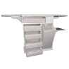 Mueble de Plancha Estoril Blanco Vintage + (Funda Elastica XXL Premiun Rayen + Tensores)